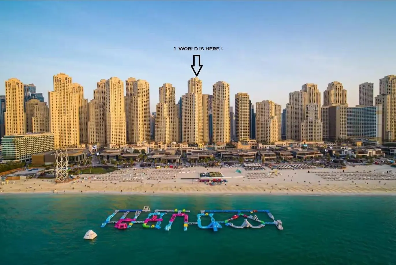 Hostel 1 World Beach Property, Jbr, Award Winning Hostel, Coliving, Near Metro Dubaj Spojené arabské emiráty